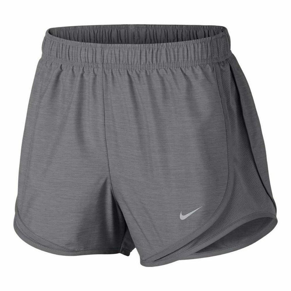 Nike Tempo Heathered Women's 3" Lined Dri-FIT Running Athletic Shorts Grey